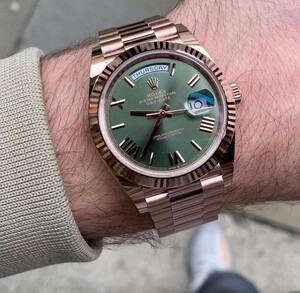 ساعة رولكس داي ديت - برونزي أوتوماتيك