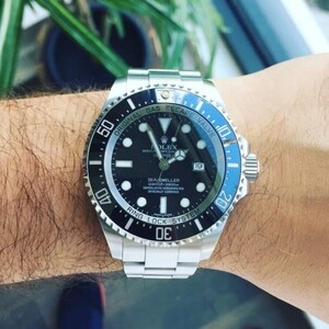 ساعة رولكس ديب سي سي دويلر - ستانلس ستيل اوتوماتيك