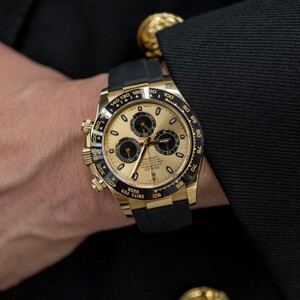 ساعة رولكس دايتونا ذهبي ربل اوتوماتيك