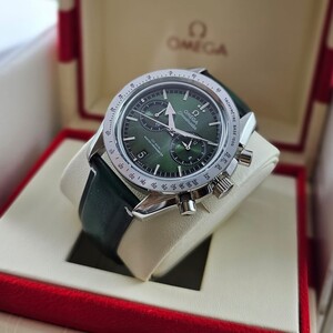 Omega Speedmaster Green Dial Watch - Automatic Chronograph