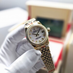 Rolex Datejust Automatic Watch - Gold Edition