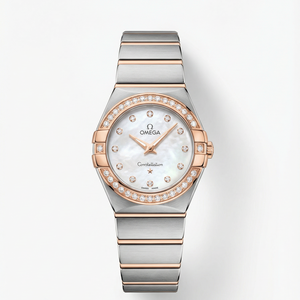 Omega Constellation Watch - Diamond Dial & Bezel