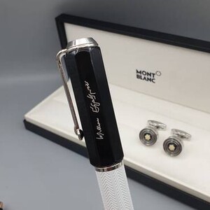 Montblanc Pen & Cufflinks Set - Writing Edition