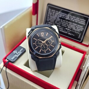 Bvlgari Chronograph Watch - Luxury Performance Design