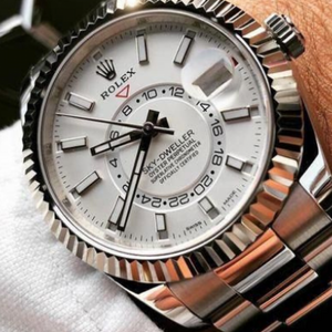 Rolex Sky-Dweller Watch - White Dial Automatic