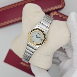 Cartier Octagon Watch - No Numbers Dial