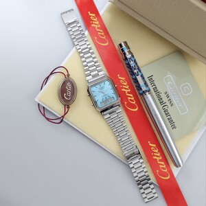 Casio Digital Watch with Cartier Pen Set