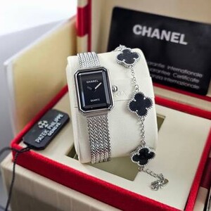 Chanel Première Watch with Van Cleef Bracelet - Silver