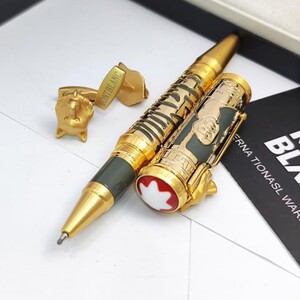 Montblanc Pen & Cufflinks Set - Engraved Design