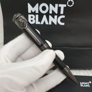 Montblanc Pen & Cufflinks Set - Wolf Head Cap Design