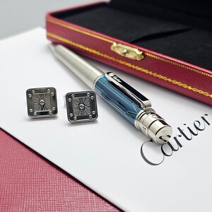 Cartier Santos Pen & Cufflinks Set