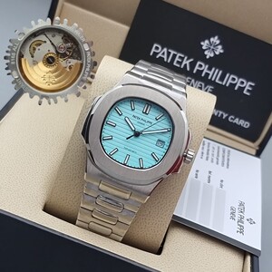Patek Philippe Nautilus Watch - Silver