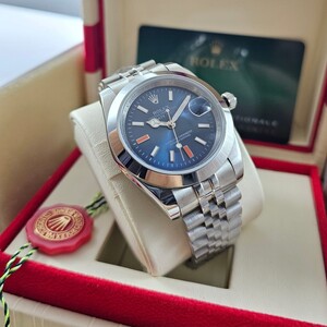 Rolex Datejust Miglos Watch - Automatic Glossy Bezel