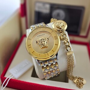 Versace Celestial Watch & Bracelet Set - Elegant Design