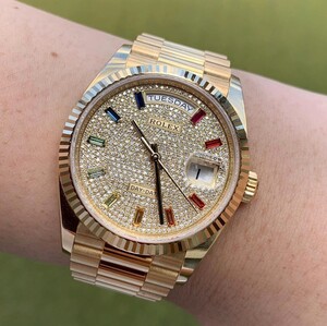 Rolex Day-Date Crystal Watch - Automatic