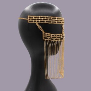 برقع بديل الذهب خيوط الأناقة الملكية