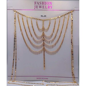 طقم ملكي متكامل - بديل الذهب لا يسبب الحساسية لا يتغير لونه | Gold Jewelry Set
