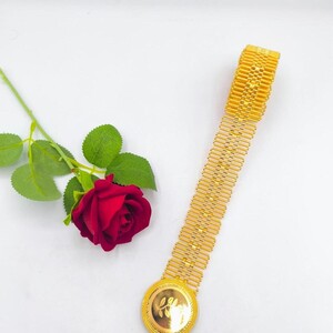 بناجر ملكي ذهبي فاخر - بديل الذهب لا يسبب الحساسية لا يتغير لونه | Gold Accessory