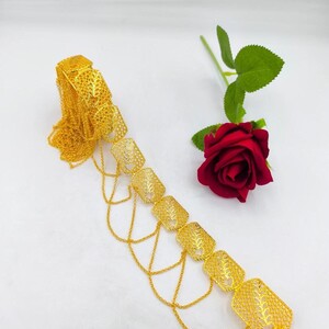 بناجر مزخرف فاخر - بديل الذهب لا يسبب الحساسية لا يتغير لونه | Gold Accessory