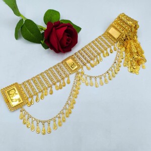 بناجر لامع بكريستال - بديل الذهب لا يسبب الحساسية لا يتغير لونه | Gold Accessory