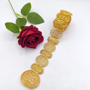 بناجر ذهبي ناعم - بديل الذهب لا يسبب الحساسية لا يتغير لونه | Gold Accessory