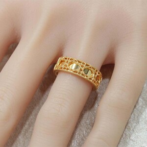 خاتم مرامي بديل الذهب | Ring - Silver | المقاسات: 5-10