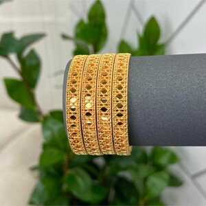 4 بناجر بديل الذهب 4 حبات - مقاس 18 | Silver Accessory